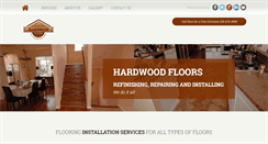 Desktop Screenshot of djshardwoodfloors.com